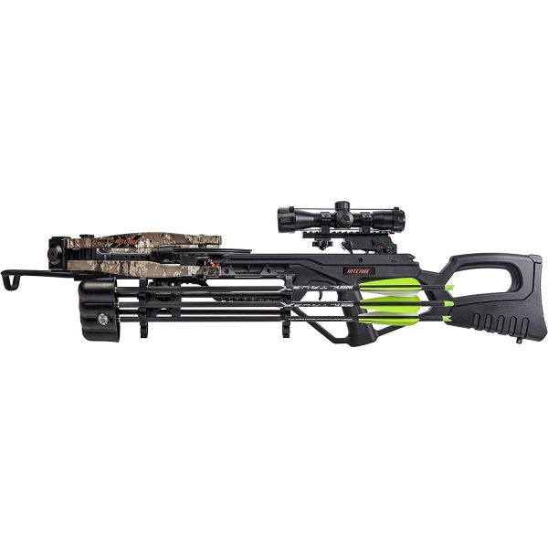 Bear Archery Intense Crossbow Kit with Scope, Quiver, and Bolts - Veil Stoke For Cheap