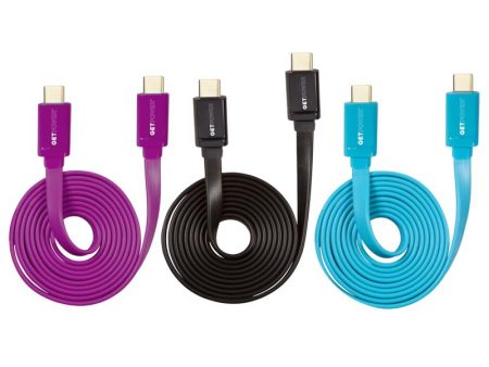 GetPower Assorted USB Charge Sync Cable For Universal 4 ft. L Fashion