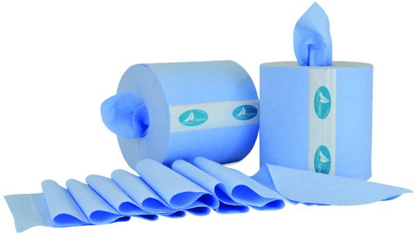 Harbor Blue Wiper Center Pull Towels 200 sheet 1 ply 4 pk Online