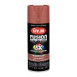 Krylon Fusion All-In-One Satin Brick Paint+Primer Spray Paint 12 oz Discount