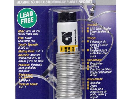 Alpha Fry 3 4 oz Lead-Free Soldering Kit 0.062 in. D Tin Silver 1 pc Online Hot Sale