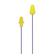 Plugfones Guardian Plus 29 dB Nylon Silicone Soft Foam 3.5 MM Jack Earplugs Earphones w Mic Yellow 1 Sale