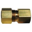 3 8 in. Compression X 3 8 in. D FPT Brass Coupling on Sale