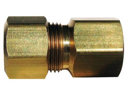 3 8 in. Compression X 3 8 in. D FPT Brass Coupling on Sale