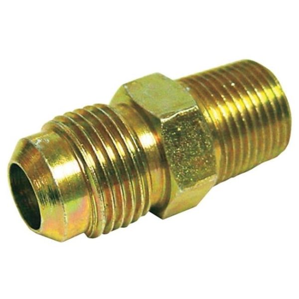 3 4 in. Flare X 3 4 in. D MPT Brass Adapter on Sale