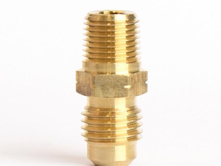 1 4 in. Flare X 1 8 in. D Male Brass Adapter Online now