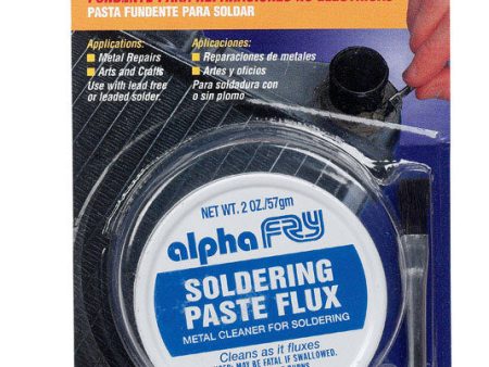 Alpha Fry 2 oz Soldering Paste Zinc Chloride 1 pc on Sale