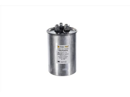 Titan Pro 40+7.5 MFD 440 V Round Run Capacitor For Cheap