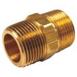 3 4 in. MPT X 3 4 in. D MPT Brass Reducing Hex Nipple For Discount