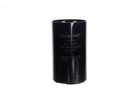 Titan Pro 430-516 MFD 250 V Round Start Capacitor For Cheap