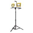 Feit Pro Series 6000 lm LED Dual Power Tripod Work Light Online Hot Sale