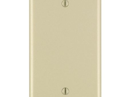 Leviton Ivory 1 gang Nylon Blank Wall Plate 1 pk Supply