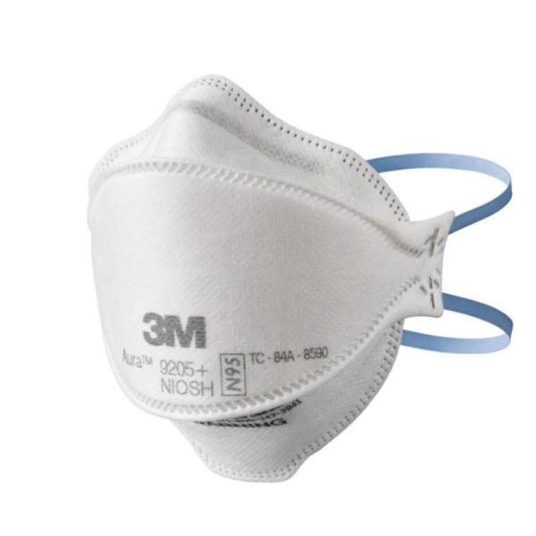 3M Aura N95 Dust Protection Particulate Respirator 9205+ White 3 pk Cheap