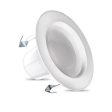 Feit Enhance White 5 in. W Aluminum LED Dimmable Recessed Downlight 8.6 W Discount