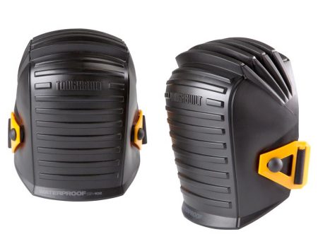 ToughBuilt 6.3 in. L X 5.51 in. W Plastic Waterproof Knee Pads Black One Size Fits All Cheap