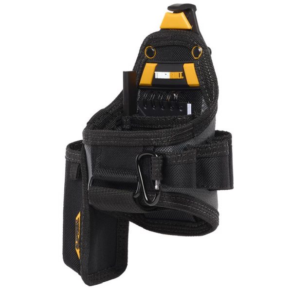 ToughBuilt 7 in. W X 9 in. H Polyester Tape Measure All Purpose Pouch Tool Bag 7 pocket Black 1 pc Online Hot Sale