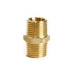 1 2 in. MPT X 1 2 in. D MPT Brass Hex Nipple Supply