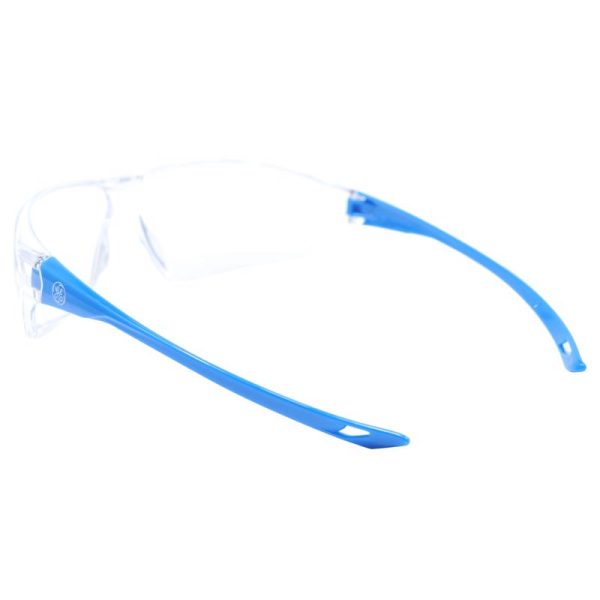 General Electric 03 Series Anti-Fog Impact-Resistant Safety Glasses Clear Lens Blue Frame 1 pk on Sale