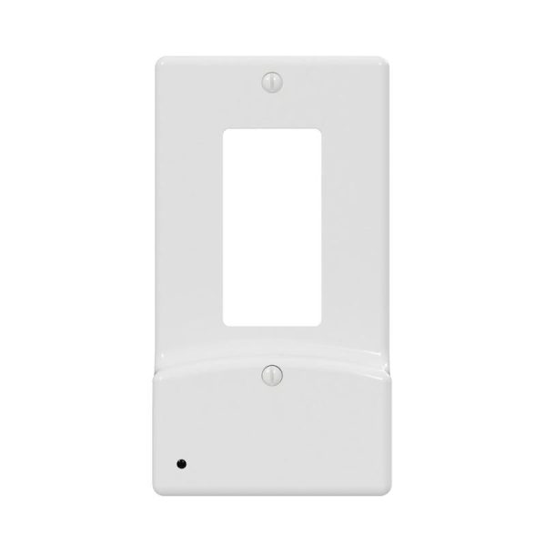 Westek LumiCover White 1 gang Plastic Decorator USB Nightlight Wall Plate 1 pk Online Sale