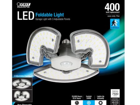 Feit 35 W LED Foldable Light 7500 lm Daylight Specialty 1 pk Online Hot Sale