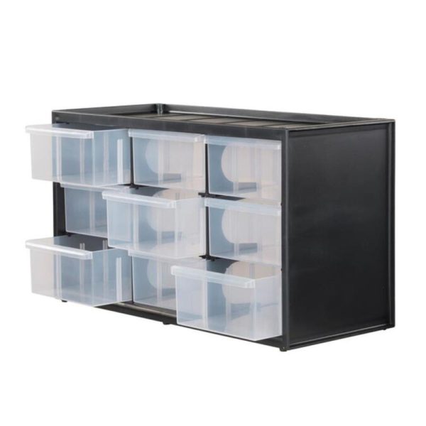 Stanley 14.25 in. W X 8.25 in. H X 6 in. D Storage Organizer Polypropylene 9 compartments Black Clea on Sale