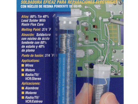 Alpha Fry 0.5 oz Repair Solder 0.03 in. D Tin Lead 60 40 1 pc Online