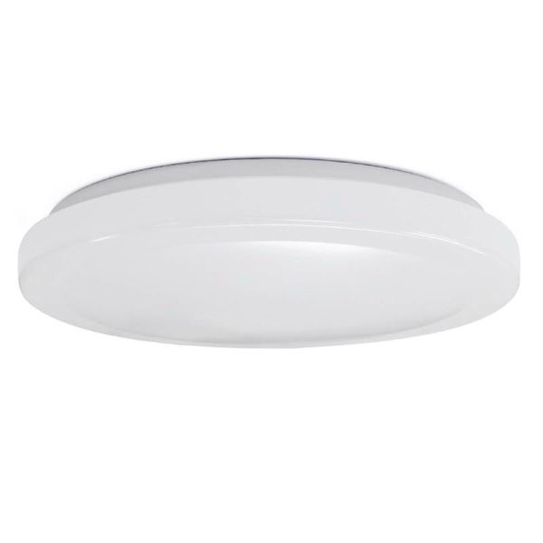 Feit LED 2.4 in. H X 13.2 in. W X 13.2 in. L Aluminum White LED Ceiling Light Fixture For Discount