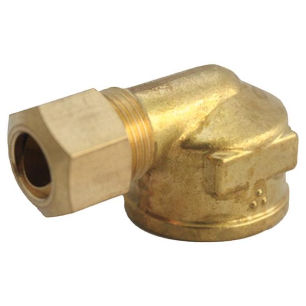 3 8 in. Compression X 1 2 in. D FPT Brass 90 Degree Elbow Fashion