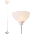 Newhouse 71 in. Beige White Floor Lamp For Discount