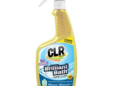 CLR Brilliant Bath Lavender Scent Foaming Cleaner 26 oz Liquid Supply