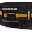 ToughBuilt Polyester Heavy Duty Padded Belt with Back Support 4.25 in. L X 13.5 in. H Black Orange O Sale