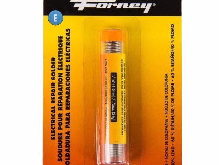 Forney 0.75 oz Rosin Core Solder Wire 0.06 in. D Tin Lead 60 40 1 pc For Cheap