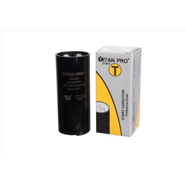 Titan Pro 460-552 MFD 125 V Round Start Capacitor Online Sale