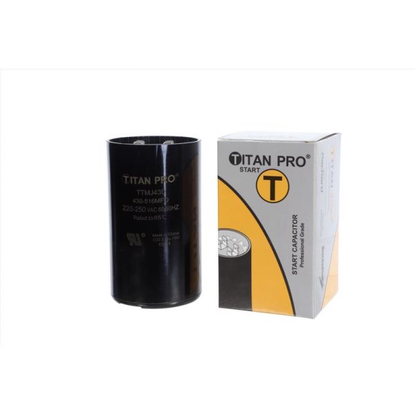 Titan Pro 430-516 MFD 250 V Round Start Capacitor For Cheap