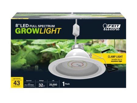 Feit Grow Fixtures Hydroponic Grow Light 32 W For Sale