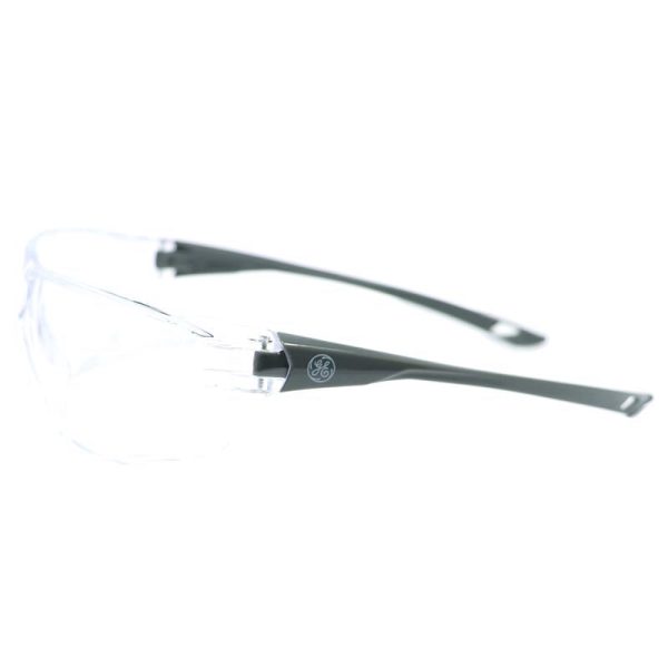 General Electric 03 Series Anti-Fog Impact-Resistant Safety Glasses Clear Lens Gray Frame 1 pk Online now