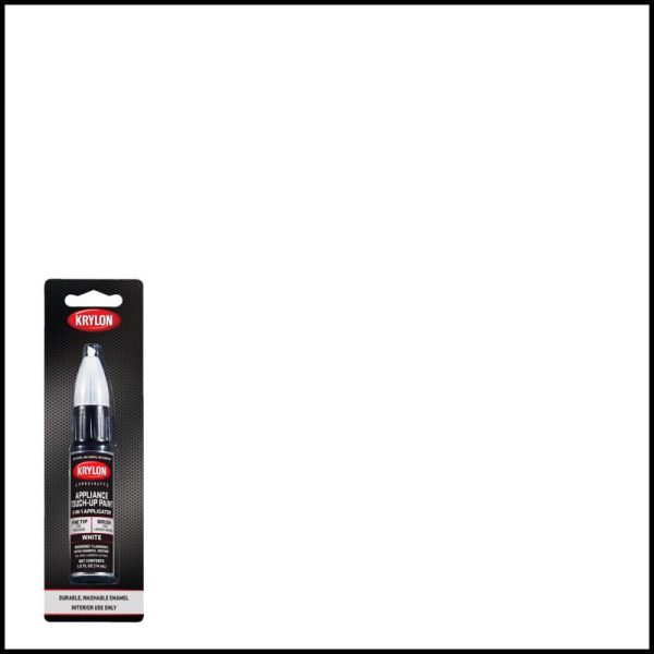 Krylon Gloss White Appliance Touch-Up Paint 0.5 oz on Sale