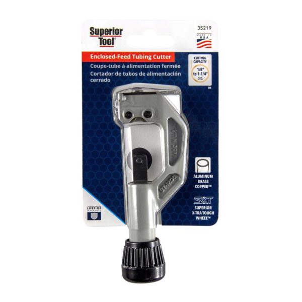 Superior Tool Pipe Cutter Black Silver For Sale