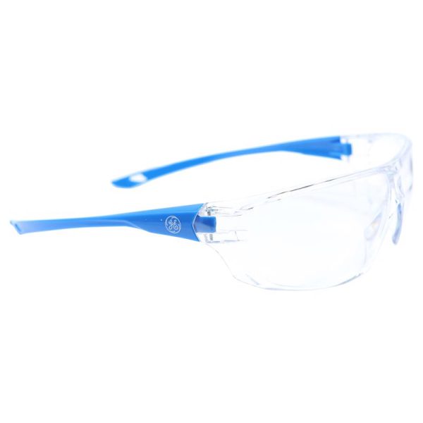 General Electric 03 Series Anti-Fog Impact-Resistant Safety Glasses Clear Lens Blue Frame 1 pk on Sale