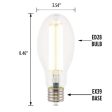 Westinghouse ED28 EX39 (Mogul) Filament LED Bulb Daylight 300 Watt Equivalence 1 pk Online Sale