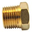 Forney Brass Bushing 3 8 in. Female X 1 2 in. Male 1 pc For Cheap