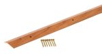 M-D 0.38 in. H X 36 in. L Prefinished Brown Aluminum Carpet Trim For Cheap