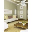 Westinghouse Vintage 52 in. White LED Indoor Ceiling Fan For Sale