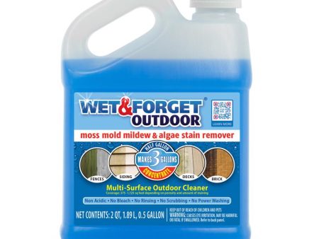 Wet & Forget Outdoor Cleaner Concentrate 0.5 gal For Cheap