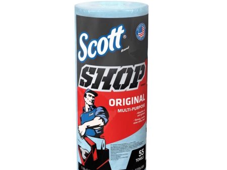 Scott Original Paper Shop Towels 9.4 in. W X 11 in. L 55 pk Online Hot Sale