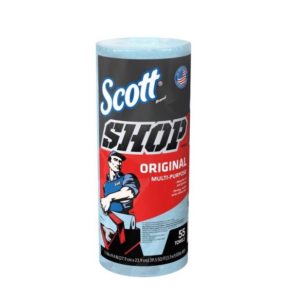 Scott Original Paper Shop Towels 9.4 in. W X 11 in. L 55 pk Online Hot Sale