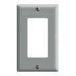 Leviton Decora Gray 1 gang Thermoset Plastic Decorator Wall Plate 1 pk Online