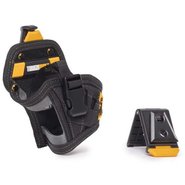 ToughBuilt 5.5 in. W X 7 in. H Polyester Drill Holster Tool Pouch 5 pocket Black Gray Orange 1 pc Online now