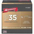 Arrow P35 7 16 in. W X 3 8 in. L 25 Ga. Flat Crown Heavy Duty Staples 5040 pk Cheap