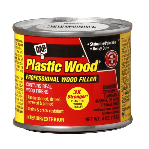 DAP Plastic Wood White Wood Filler 4 oz For Sale